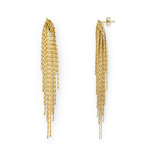 Stainless steel earrings / earpins Gold