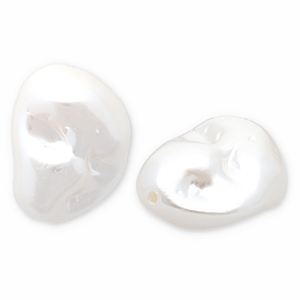 Imitation freshwater pearls White