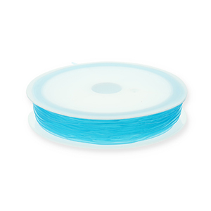 Elastic cord 0.8mm Turquoise Blue