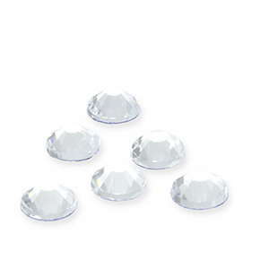 Hotfix rhinestones 6mm Crystal