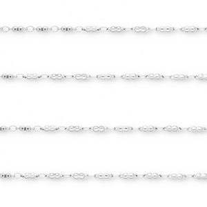 Stainless steel findings belcher chain Silver