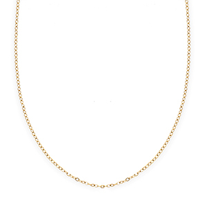 BY31&reg; Stainless steel necklaces chain link Gold