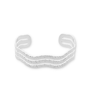 Stainless steel bracelets bangle Silver