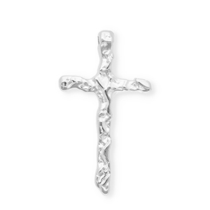 DQ&reg; European metal charms cross Antiek Zilver (Nikkelvrij)