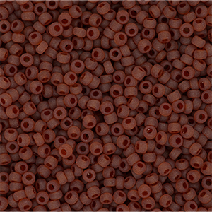 Miyuki seed beads 11/0 Matted Dk Topaz 11-0134F