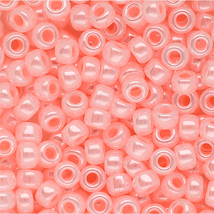 Miyuki seed beads 6/0 Ceylon Baby Pink 6-517