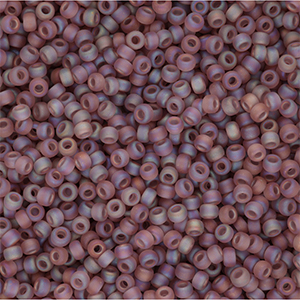 Miyuki seed beads 11/0 Transparant Matte Smoky Amethyst 11-142FR