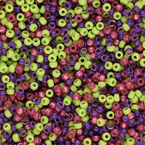 Miyuki seed beads 11/0 Deep Aubergine mix127