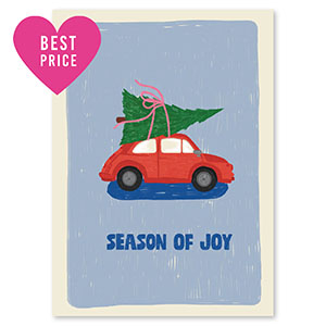 Jewellery cards "Season of joy" Blue-Red-Green