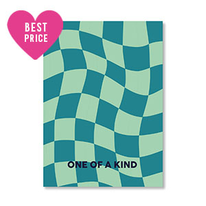 Jewellery cards "One of a kind" Turquoise-Blue