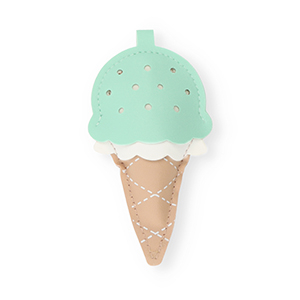 Statement charms ice lolly Sandstone Brown-Mint Green-White