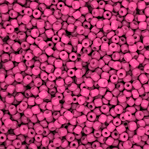 Glass seed beads 12/0 (2mm) Hot Pink
