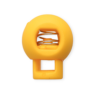 Colourful jewellery findings cord stopper ball Tropical Orange