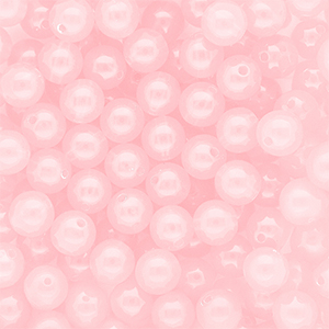 10 mm DQ&reg; acrylic beads shiny Light Pink