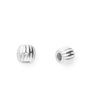 Stainless steel beads 3mm Silver
