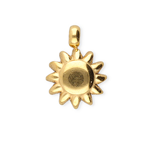 BY31&reg; Stainless steel charms sun Gold