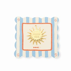 BY31&reg; Eco-brass metal charms sun Dolce vita"" Gold