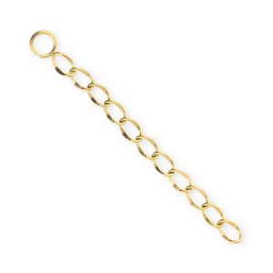 BY31&reg; Stainless steel curb chain charms Gold