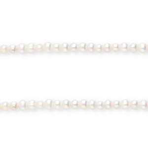 Imperfect freshwater pearls rice Natural White