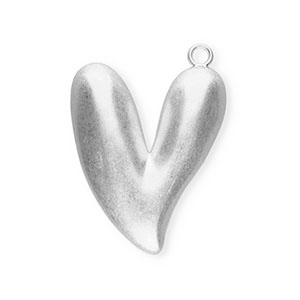 Statement charms heart Silver