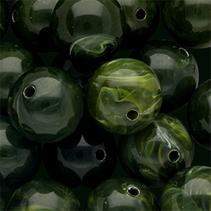 18 mm Acrylic beads round = PROPER(W15)