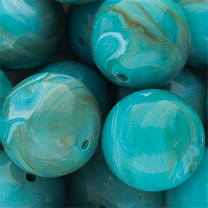 24 mm Acrylic beads round = PROPER(W28)