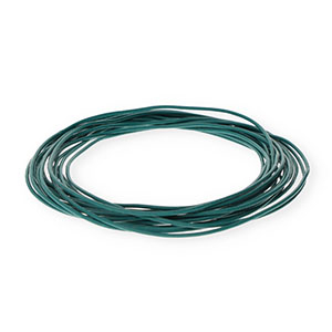leather round 1,5mm Dark Teal Green