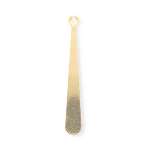 Stainless steel charms drop Gold