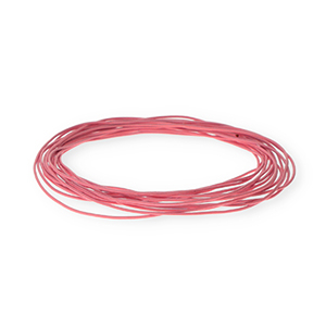 leather round 1mm Pink