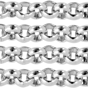 Stainless steel belcher chain 2mm Silver