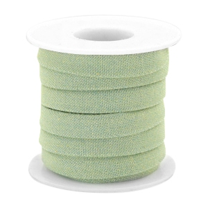 Trendy flat denim cord 10m Light green