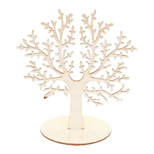 Jewellery display wooden tree Natural (natural wood colour) 