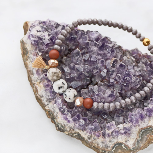 Watch the trend: beautiful jewellery with new natural stone beads