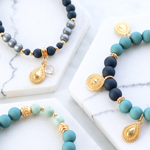 Make unique jewellery with our newest acrylic beads