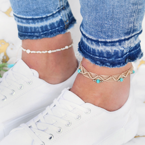 ankle bracelet inspiration for summer