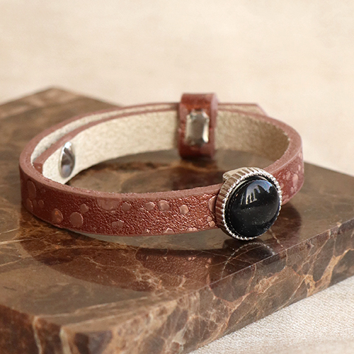 Mix and match with these beautiful Cuoio bracelets