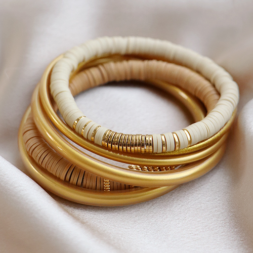 This is how you create bracelets in the style of inspired temple bangles