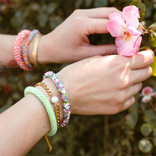 How to incorporate top facet earring findings and bracelets into your collection