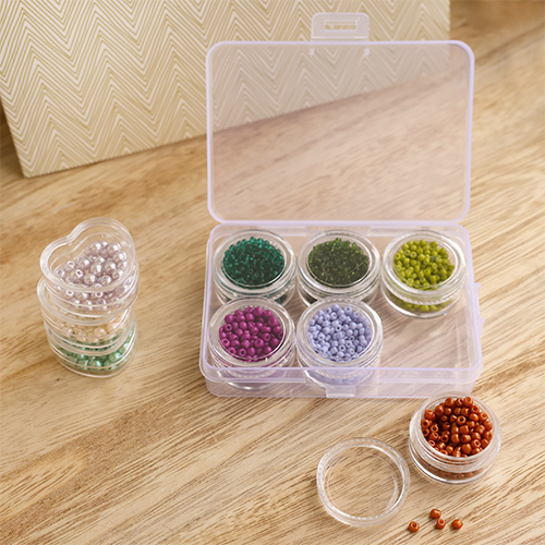 Jewellery display storage boxes for all your beads and essentials