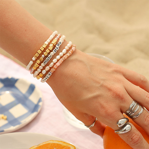 Personalise your collection with DQ European metal letter beads