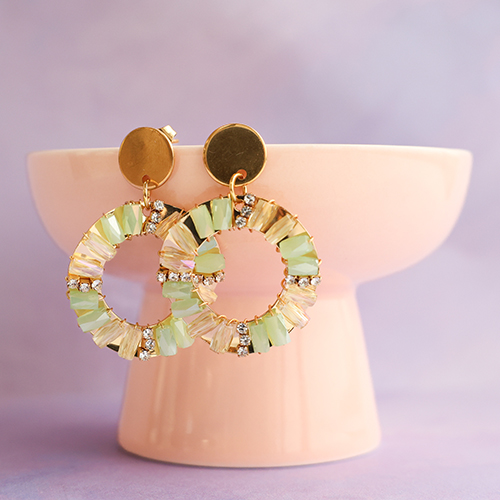Get inspired with top faceted earrings and charms