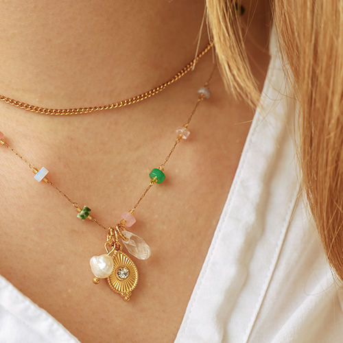 Create an elegant collection with stainless steel findings belcher chain