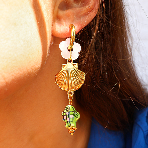 Get creative with ceramic beads in fun shapes