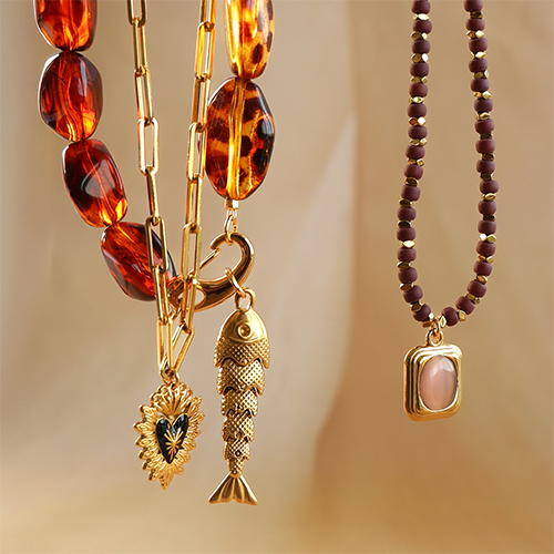 Jewellery making with stainless steel charms