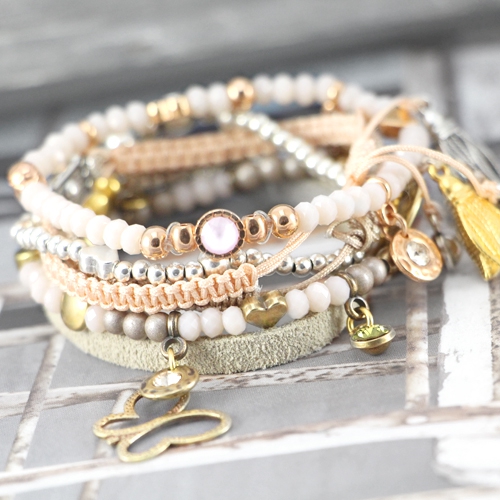 Really cute and pretty are these jewellery with little Swarovski stones