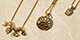 New stainless steel charms with rhinestones