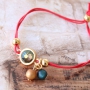 Chic jewellery with Polaris Elements beads in warm colours