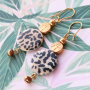 New project: create earrings with our trendy, new shell beads!
