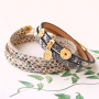 Get inspired: snake print jewellery