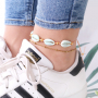Multiple anklets for this summer
